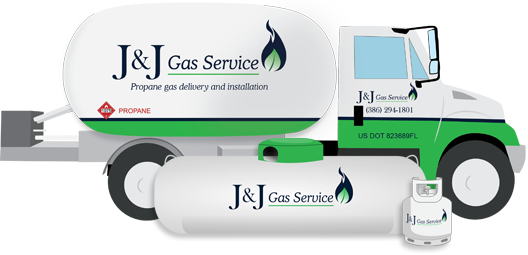 J&J Gas Servcie delivery to Mayo, FL & surrounding counties