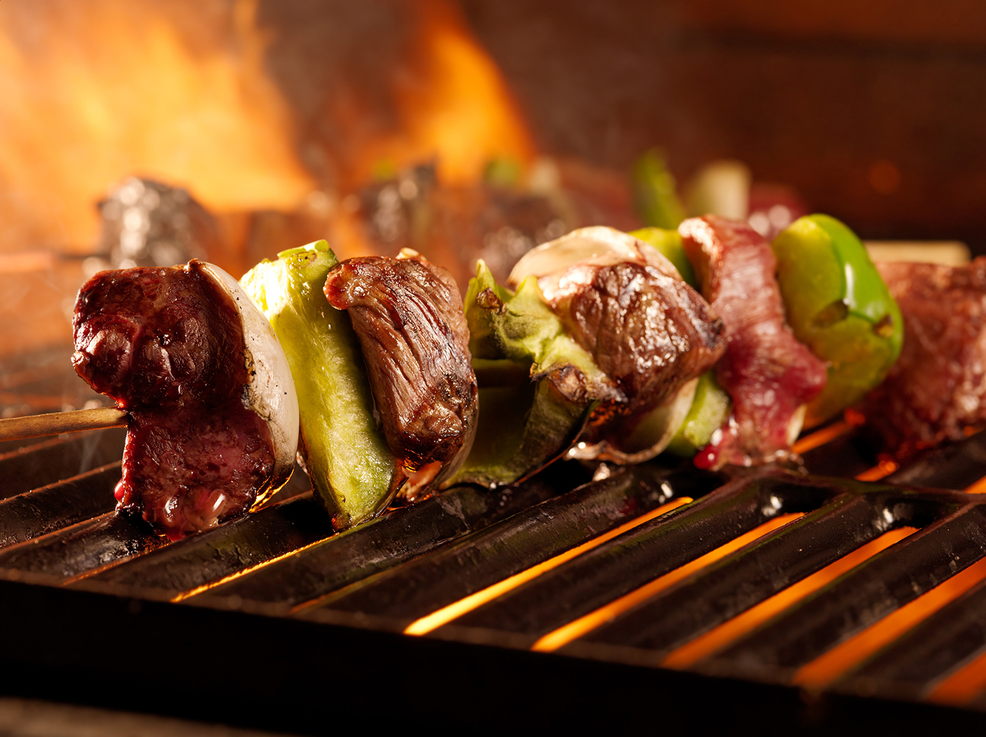 Mothers' Day dinner using a propane-powered grill