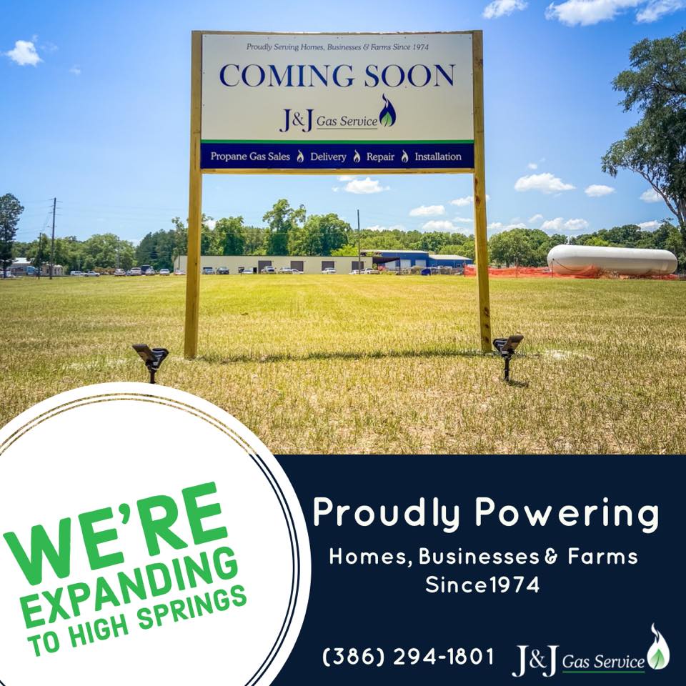 J&J Gas Service High Springs Location - Coming Soon