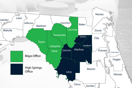 J&J Gas Service Areas Served